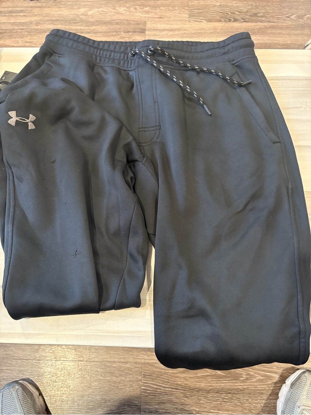 Under Armour Men's Black Athletic Fleece Joggers